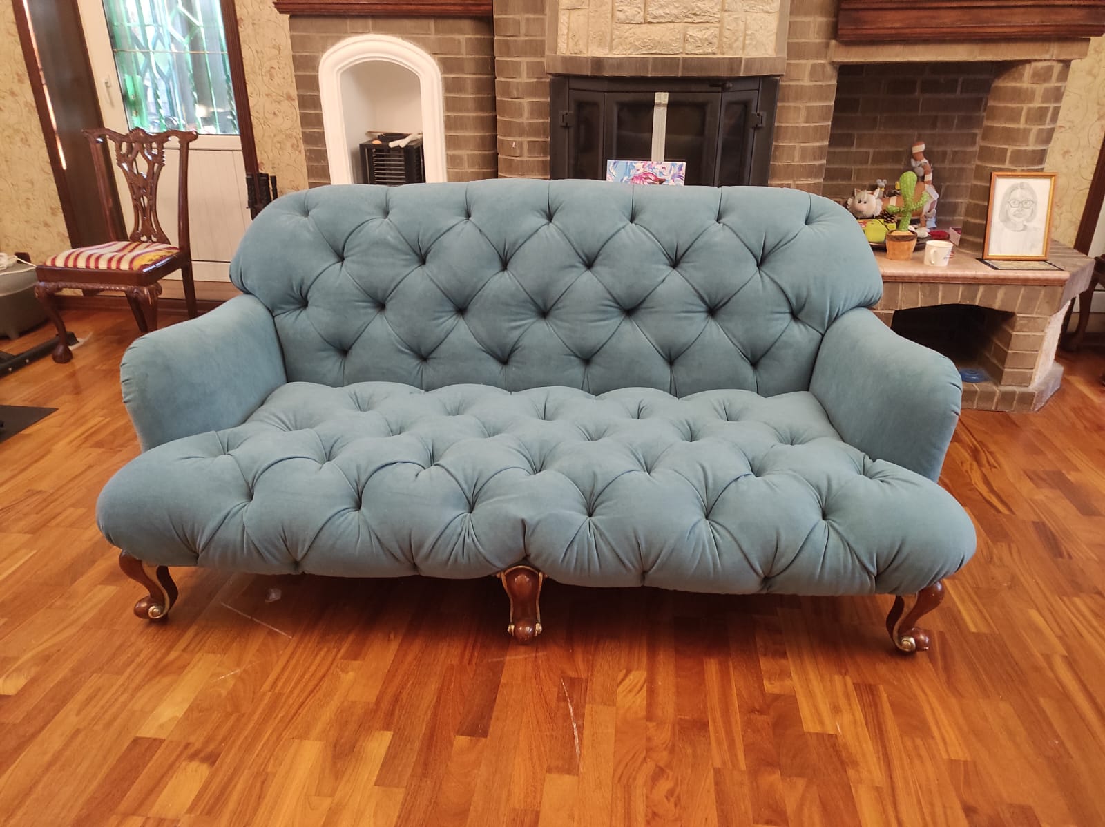 Перетяжка дивана. Саянск